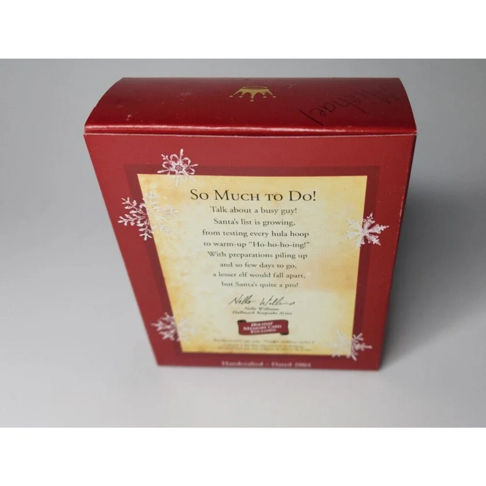 2004‎ Hallmark So Much To Do! Ornament NIB SKU U125